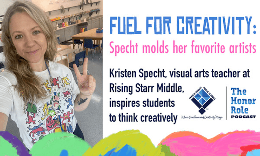 Fuel for Creativity: Specht helps mold her favorite artists