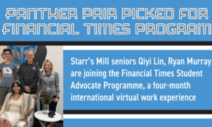Starr’s Mill picked for Financial Times program