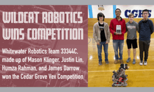 Whitewater Robotics wins competition