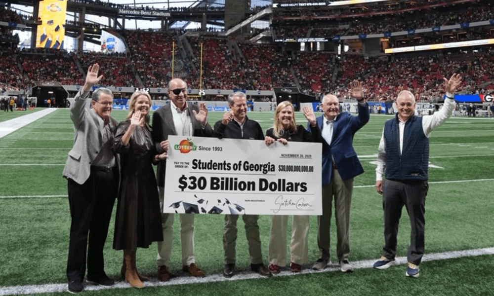 Gov. Kemp: Georgia Lottery Reaches Over $30 Bill...