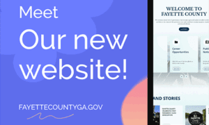 Fayette County Launches New Mobile-Friendly Webs...