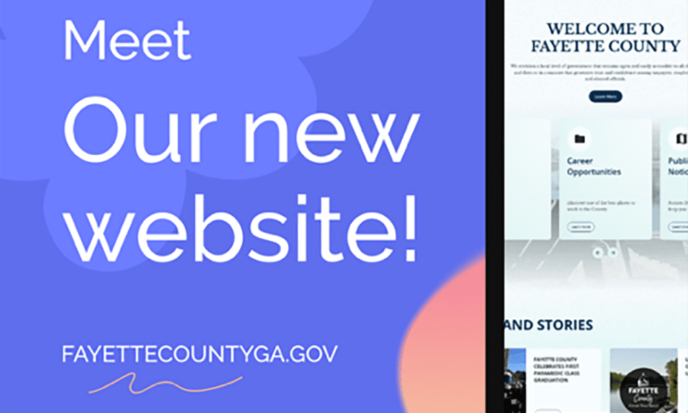Fayette County Launches New Mobile-Friendly Webs...