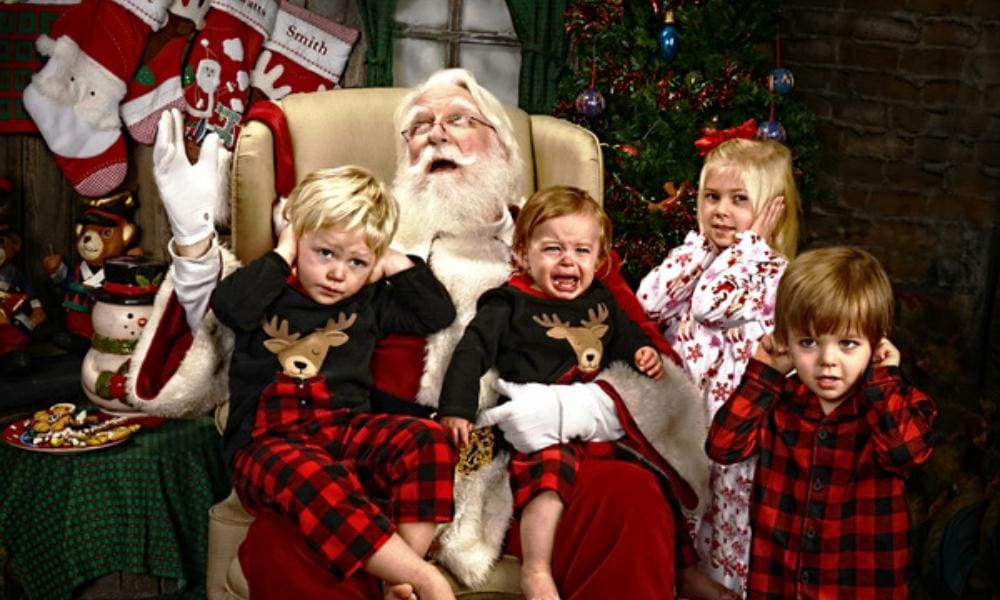 Decades of Magic: Rainy Chastine’s Santa Portraits Live On