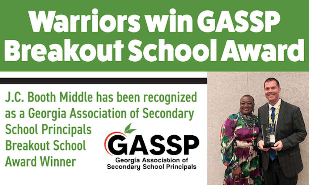 Booth wins Breakout School Award