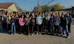 150 Church Youth Volunteer for Christmas Service...