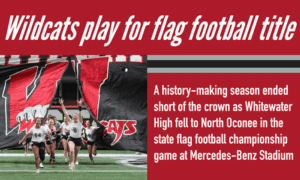 Whitewater plays for flag football title game