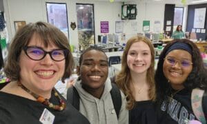 Ellie White-Stevens Speaks to McIntosh High Jour...