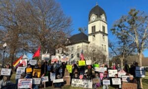 Local Protest Joins Nationwide Outcry After ICE ...