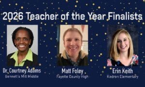 Finalists named for 2026 Teacher of the Year