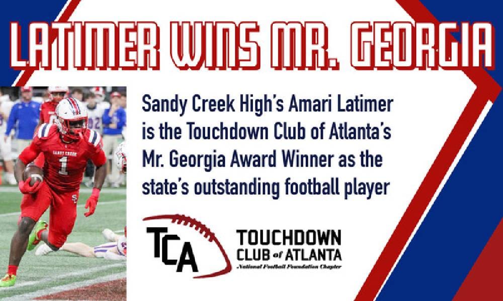 Sandy Creek’s Latimer wins Mr. Georgia
