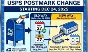 USPS Changes How Mail Receives Postmarks