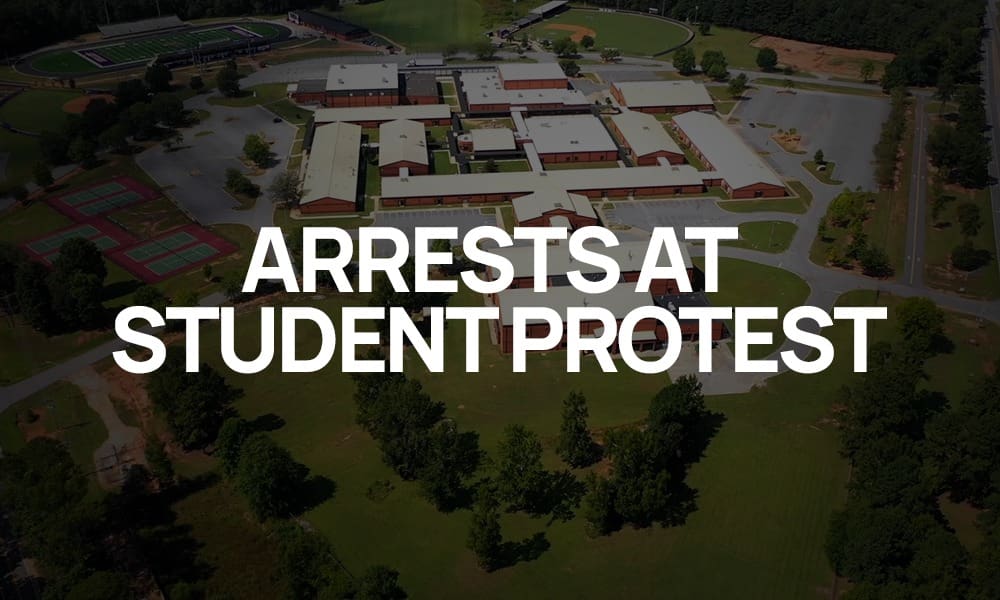 Student Protest Escalates at East Coweta HS, Three Arrested