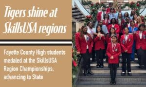 Fayette County High shines at SkillsUSA regions