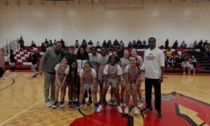 Whitewater Middle Seventh-Grade Girls Basketball...