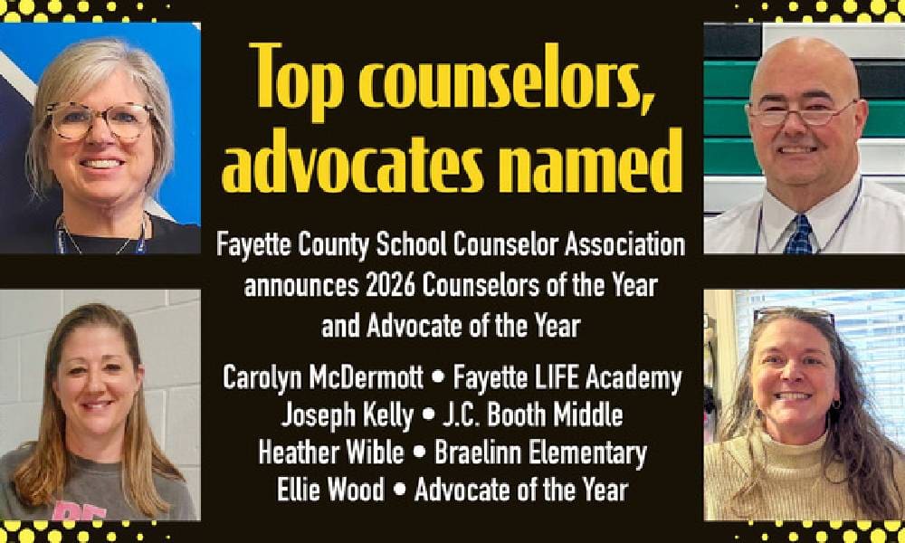 Fayette County’s Top Counselors, Advocates Named for 2026