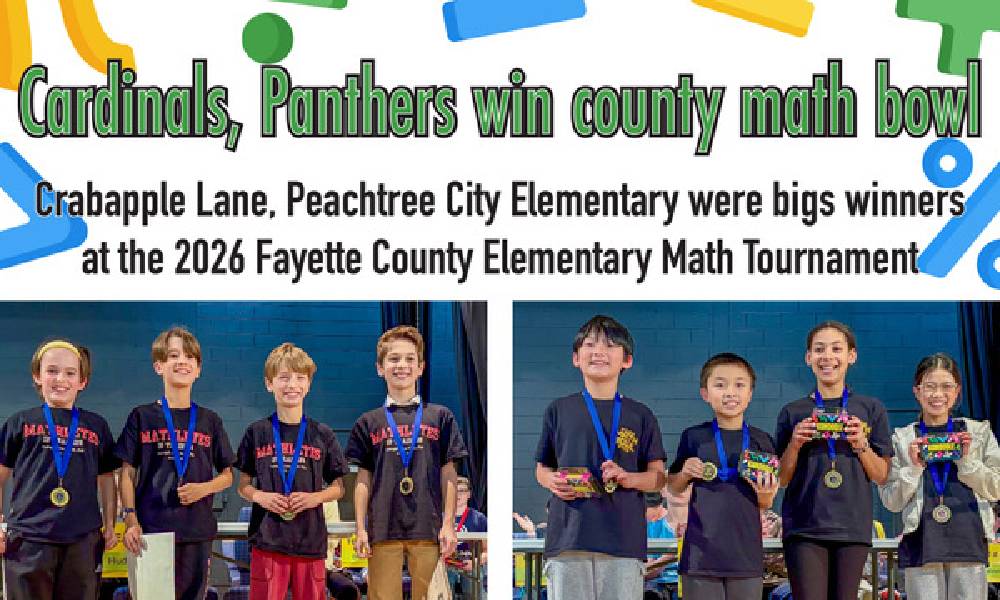 Crabapple Lane, Peachtree City Elementary win county math bowl | The Citizen