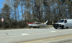 Engine Failure Forces Plane to Land on Highway 7...