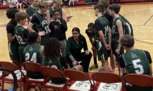 Booth Middle School Boys Basketball Team Finishe...