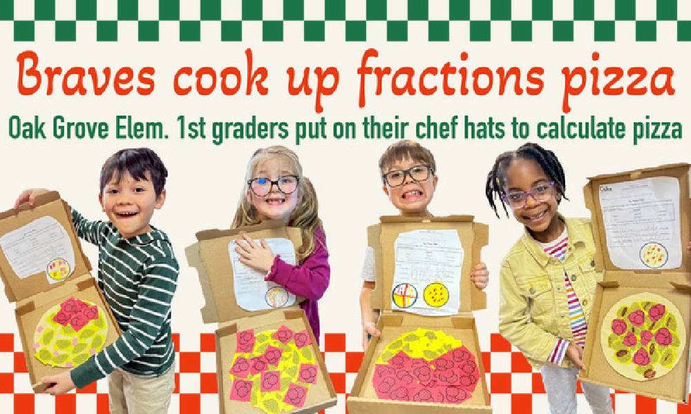 Oak Grove cooks up fractions pizza