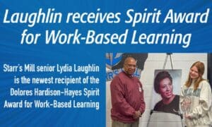 Starr’s Mill’s Laughlin receives Spirit Award fo...
