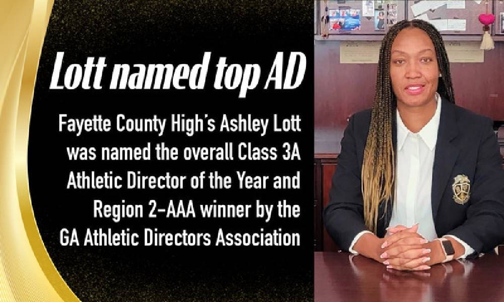 Fayette County High School’s Lott honored as Top Athletic Director