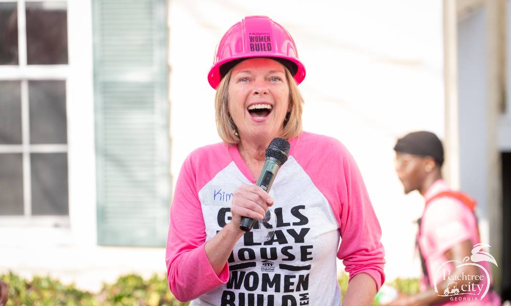 Mayor Learnard Joins Women Build Season as Peachtree City Ambassador for Local Home Repair Project