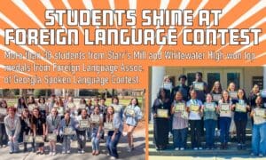 Students shine at foreign language contest