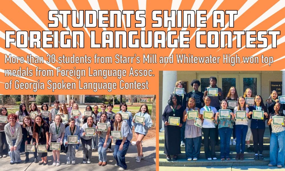 Students shine at foreign language contest