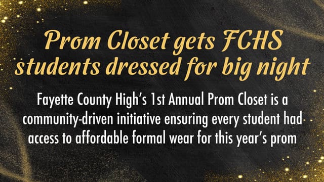 Prom Closet gets FCHS students dressed for big night