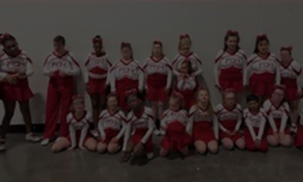 Local Special Needs Cheer Team “The Chosen Ones”...