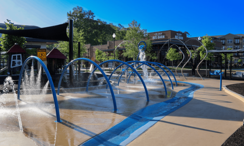 Spray Pad at Fayetteville City Center Park Opens May 2
