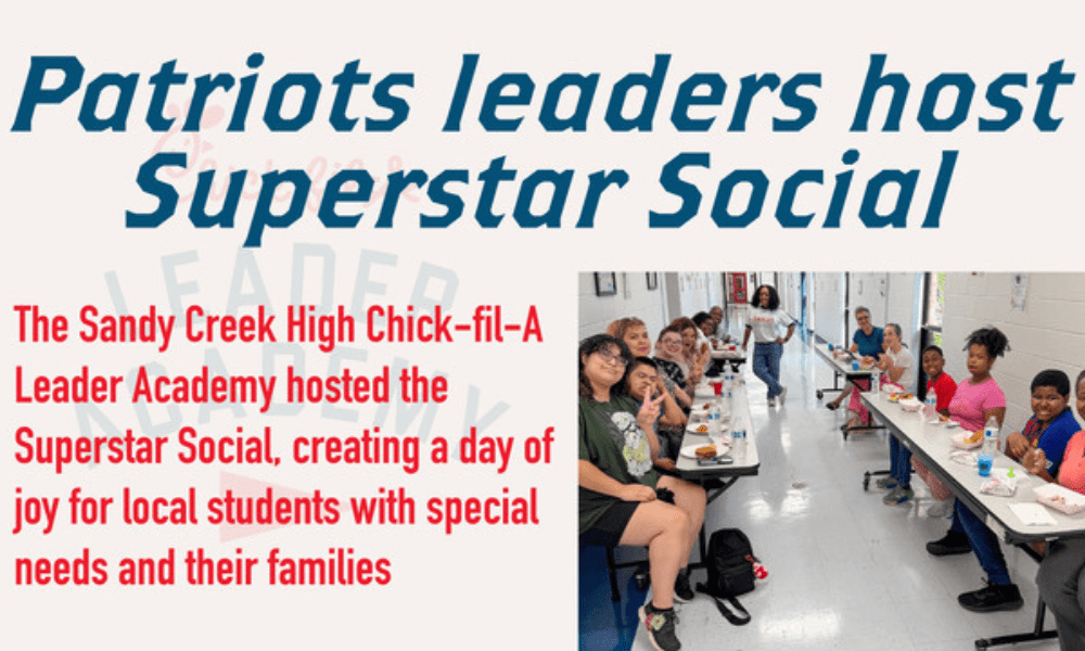 Sandy Creek leaders host Superstar Social