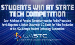 Students win at state tech competition