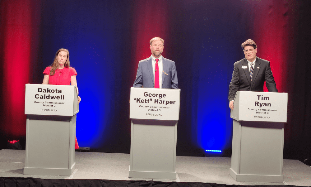 Commission Candidates Define Themselves — and Clash Over Ryan Controversy — at Newnan-Coweta Chamber Forum