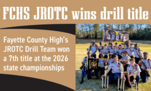Fayette County High JROTC wins drill title