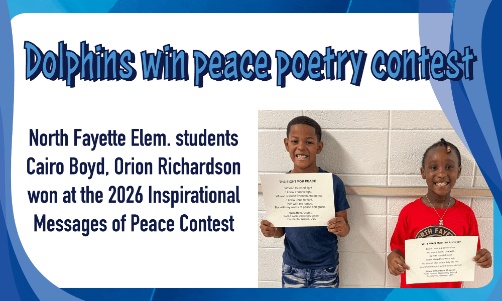 North Fayette pair win in peace poem contest