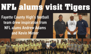 NFL Alums Visit with Fayette Football