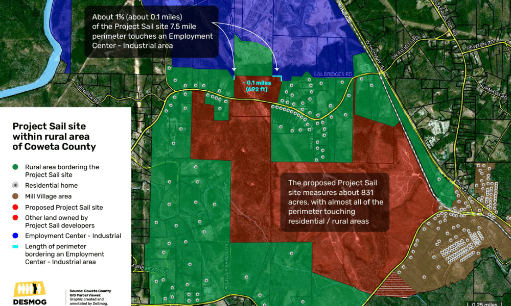 Coweta Residents Sue to Block Project Sail Data Center