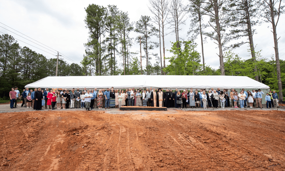 St. Christopher Church Celebrates Parish Name Day & Breaks Ground for New Church