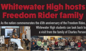 Whitewater High hosts family of Freedom Rider