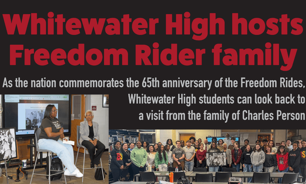 Whitewater High hosts family of Freedom Rider