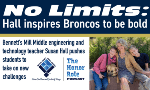 No Limits: Hall inspires students to be bold