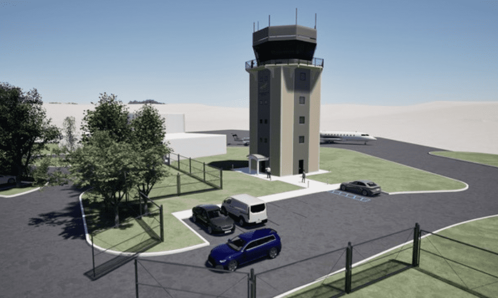Peachtree City Airport Secures Nearly $10 Million for Air Traffic Control Tower