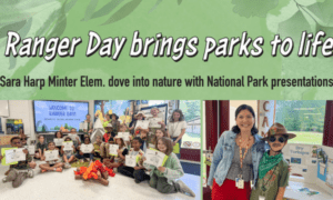 Ranger Day brings parks to life at Minter Elem.