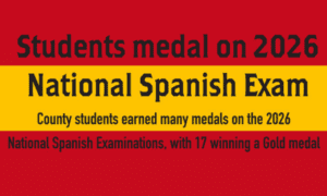 Students medal on 2026 National Spanish Exam