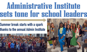 Administrative Institute sets tone for school le...