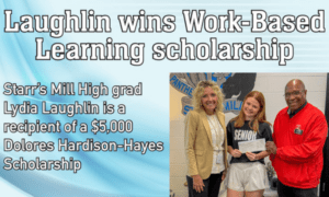 Laughlin wins Work-Based Learning scholarship