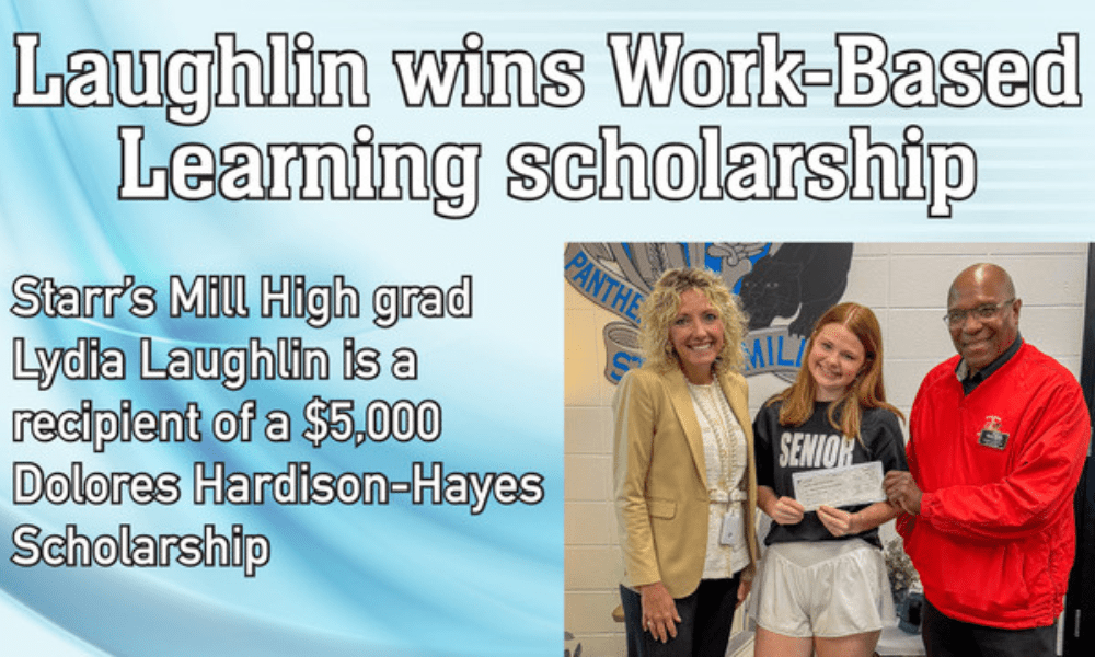 Laughlin wins Work-Based Learning scholarship
