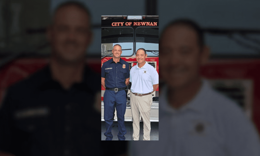 Daniell Albertson Promoted to Fire Captain in Newnan