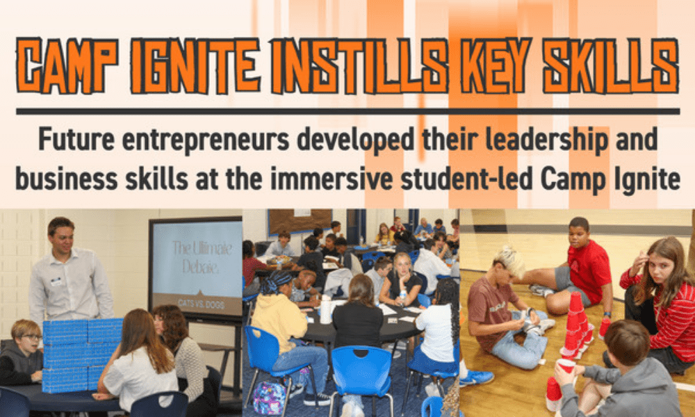 Camp Ignite instills key business, life skills
